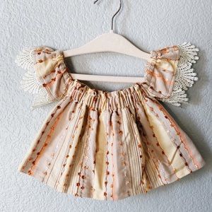 The Haltered Thread off shoulder boho top